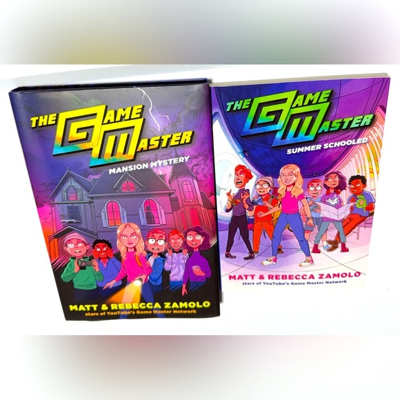 The Game Master 2 Book Bundle Matt & Rebecca Zanolo - Picture 1 of 2